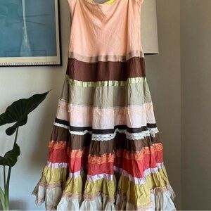 Vintage 90’s Dimri Layered Ruffle Skirt